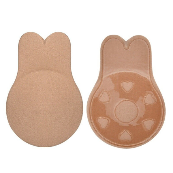 Selvklæbende BH, Nipple cover - S/M Beige Beige one size