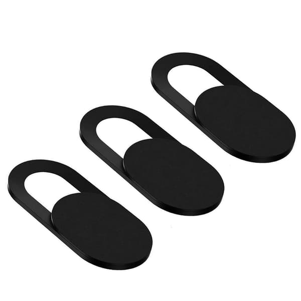 Northio - 3x Web-kameran Suojus Black
