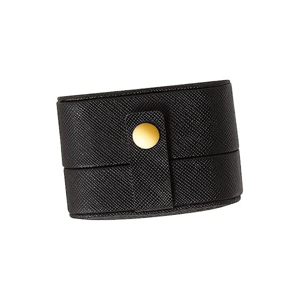 Sormuslaatikko - Musta - Paikka 4 sormukselle Black