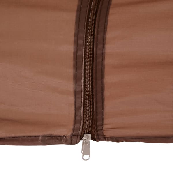 Hopfällbart Trädgårdstält 3,25x3,25m Khaki