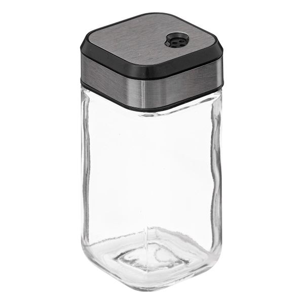 Krydderisæt i glas 4 dele - sort Black