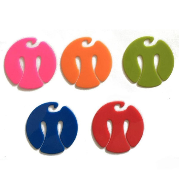 Värikkäät sukkapihdit - 50 kpl Multicolor