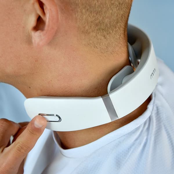 Elektromagnetisk nakkemassager, 3 tilstande, USB genopladelig