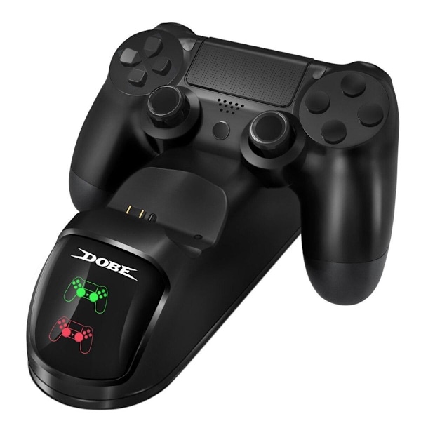 Laddstation till PlayStation 4-kontroller Svart