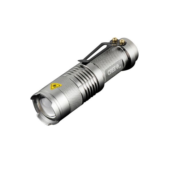 LED Ficklampa CREE Ultrafire - Grå grå