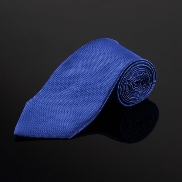 Kostym Accessoarer | Slips + Näsduk + Manschettknappar - Blå multifärg one size