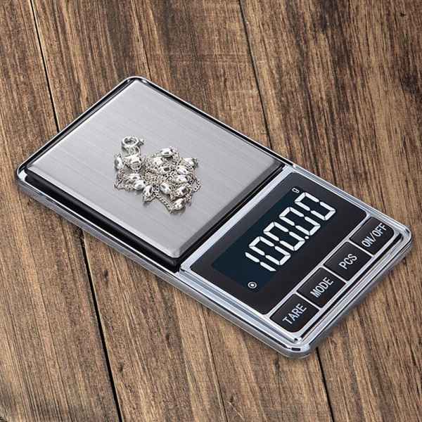 Digital Mini-vægt, 0.1 - 500 gram Black