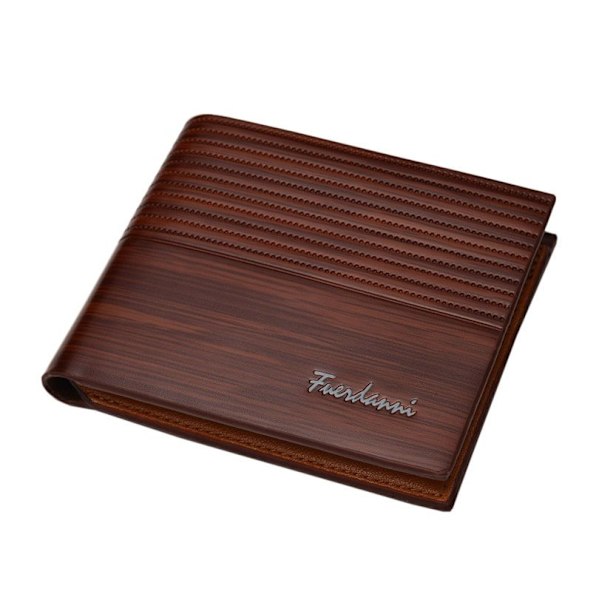 Ylellinen Lompakko - PU Nahka - Maksimaalinen Mukavuus - Vaaleanruskea Brown one size
