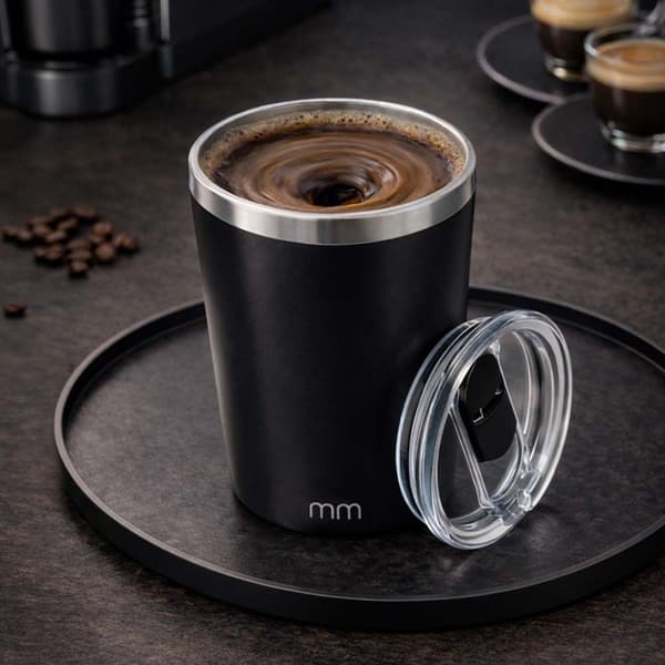 Självrörande mugg, 350 ml, USB-C laddningsbar
