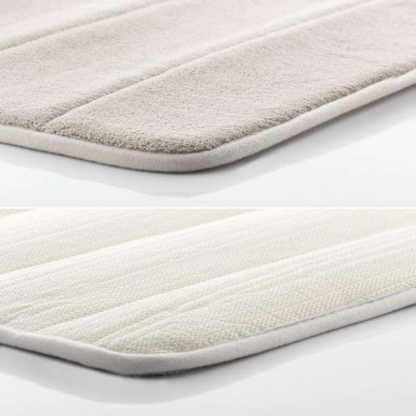 Bademåtte med Memory Foam Grey