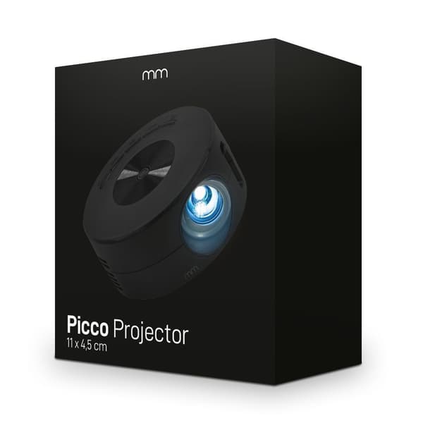 Projektor - USB - Sort - Plast Black