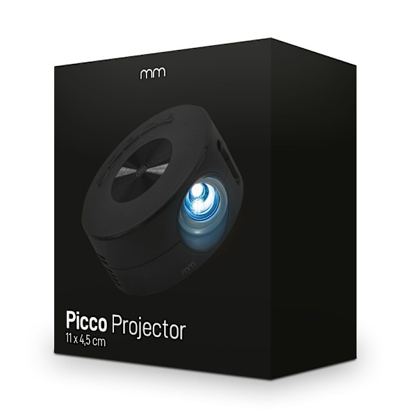 Projektor - USB - Svart - Plast Svart