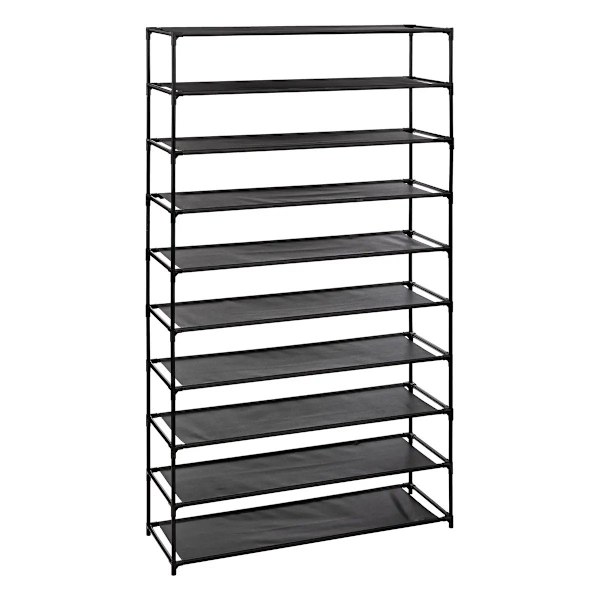 Skostativ - 10 hylder Grey