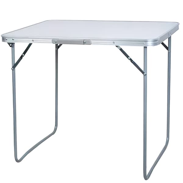 Hopfällbart Campingbord Silver