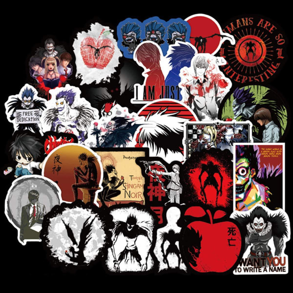 Pack med Klistermärken - Death Note multifärg