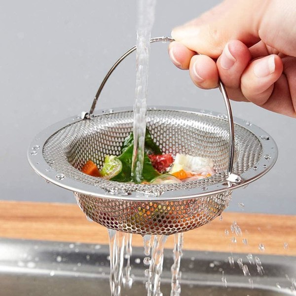 Sil til vask - rustfrit stål Silver