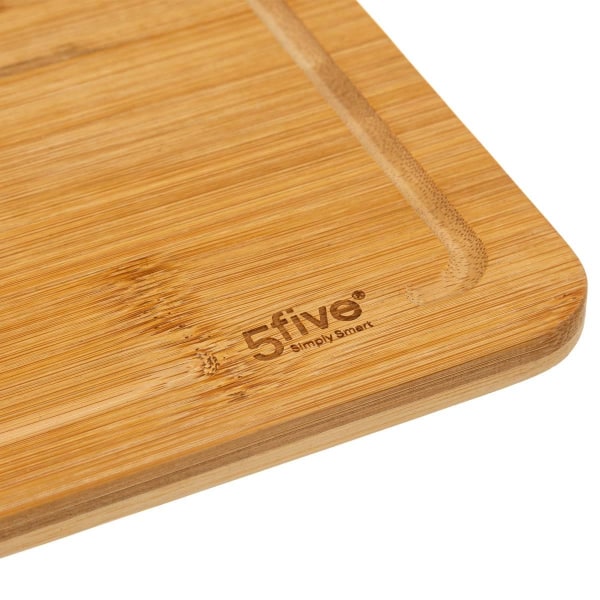 Skärbräda med 3 Knivar - Set - Bambu Bamboo
