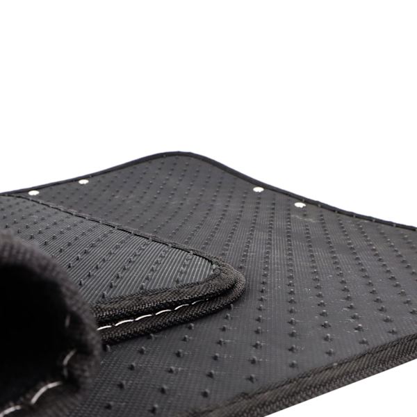 4x Kupématta, Textil - Universal Svart