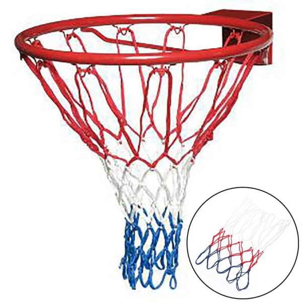 Net til basketballkurv - nylon - flerfarvet Multicolor