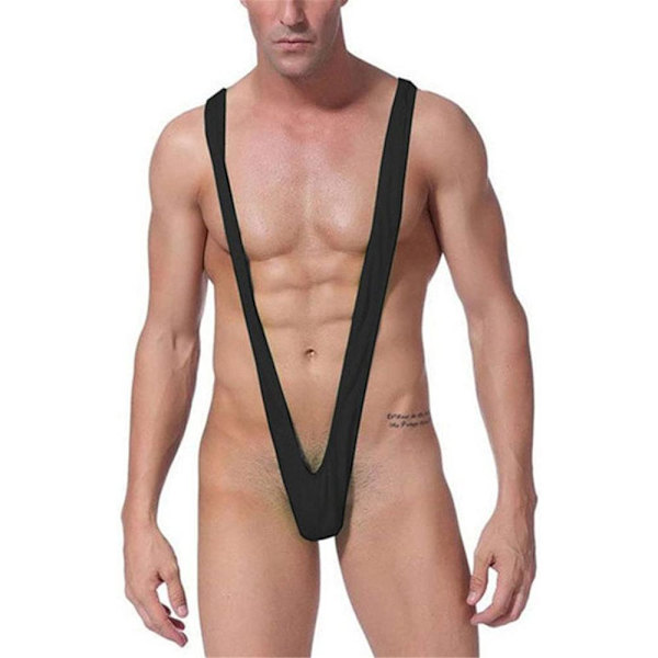 Mankini - Sort Black