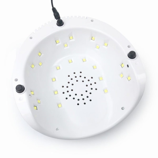 LED / UV Kynsilamppu F5 - Valkoinen White