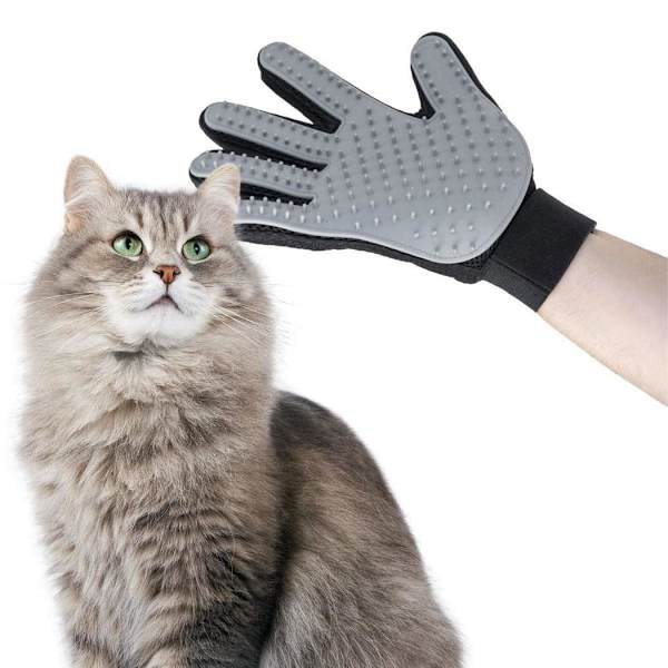 Kæledyrsbørstehandske Grey