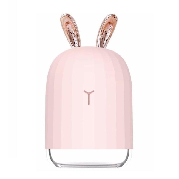 Lovely Humidifier Luftfugter, Kanin - Lyserød White