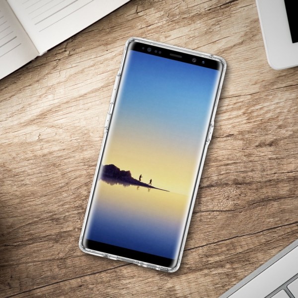 Samsung Note 8 Läpinäkyvä Kuori Transparent