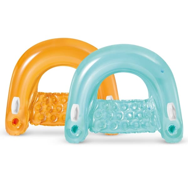 Simstol med handtag 147 x 99 cm INTEX 58859 blå