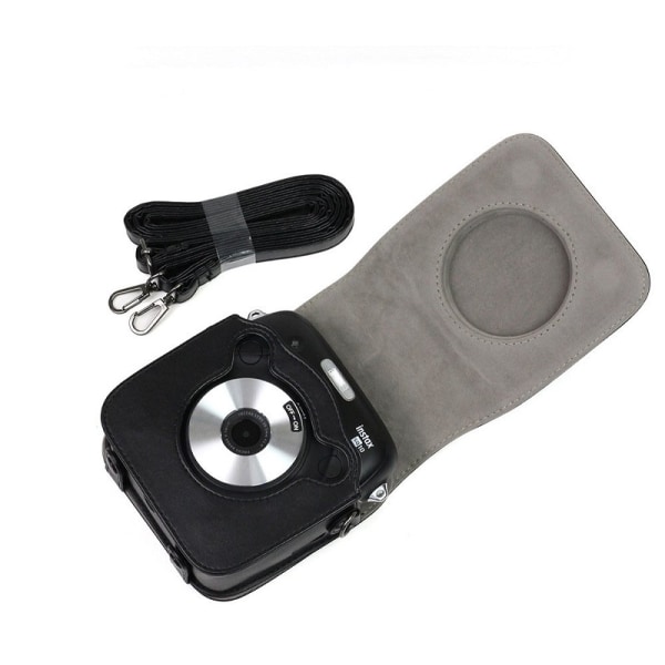 Kamerataske i PU-læder til Fujifilm Instax SQ10 - Sort Black