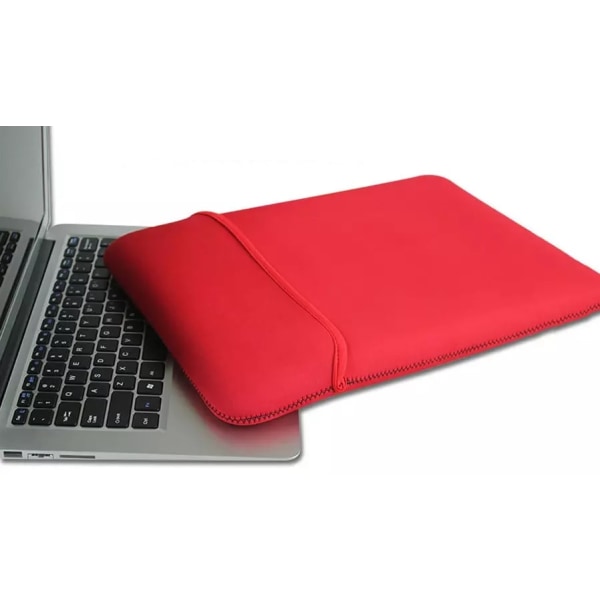 Laptopcover / Hylster - Sort og Rød Black 13