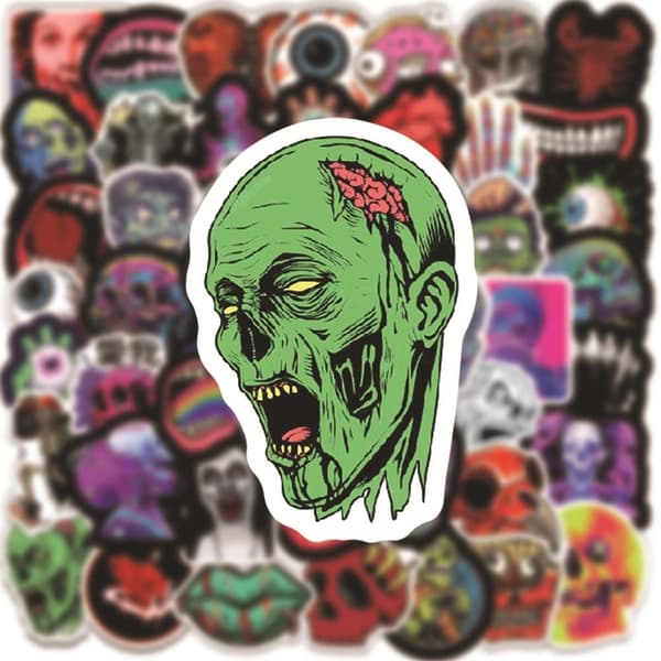 Tarrat - zombeja - 50 kpl Multicolor
