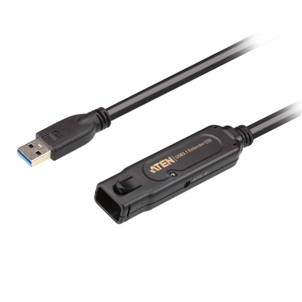 Aten UE3310 - USB 3.1 Gen1 (Typ A) Förlängningskabel, 10 m Svart