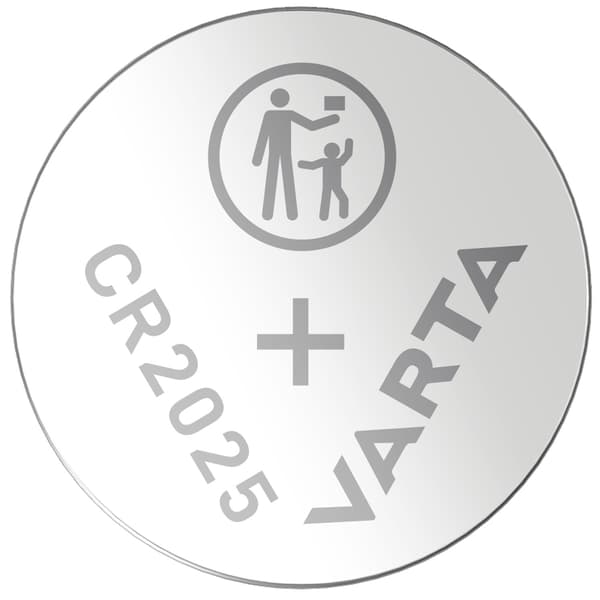 CR2025 3V Lithium Nappiparisto 5 kpl