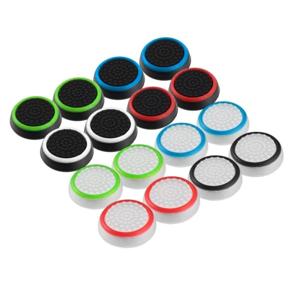 16x Joystick-suoja Silikonista Multicolor