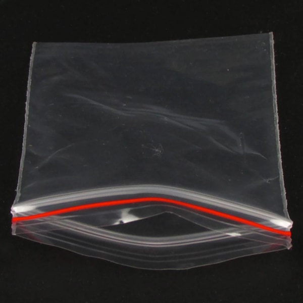 100x Ziplock-Påsar - 10 x 15 cm Transparent