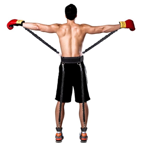 Workout Power Resistance Träningskit Svart