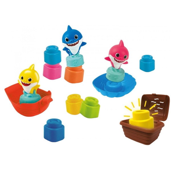 Baby Shark, Blokke - Soft Clemmy Multicolor