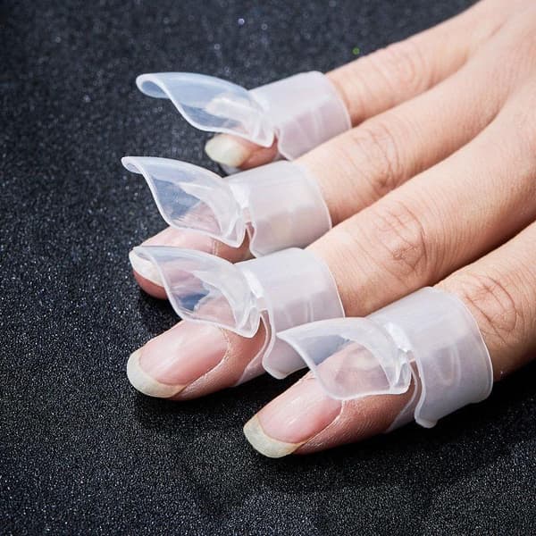 Manikyrskydd, Transparenta - 10-pack Transparent