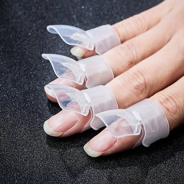Manikyyrisuojaus, läpinäkyvä - 10 -pakkaus Transparent