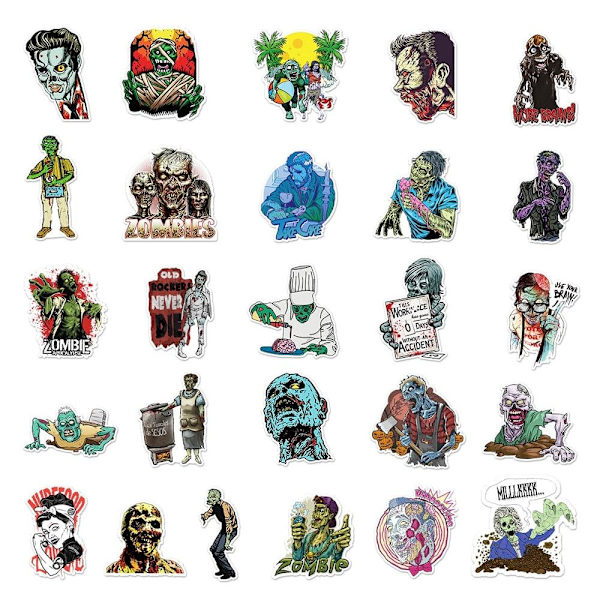 Tarrat zombie - 50 kpl Multicolor