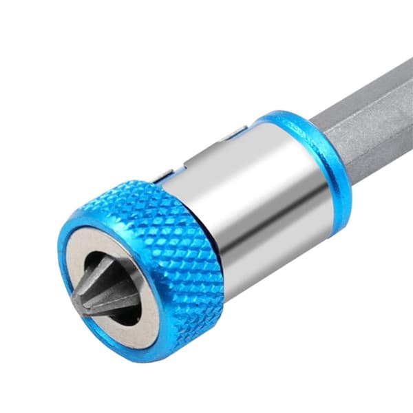 Magnetisk Bitsholder til Skruetrækker Silver
