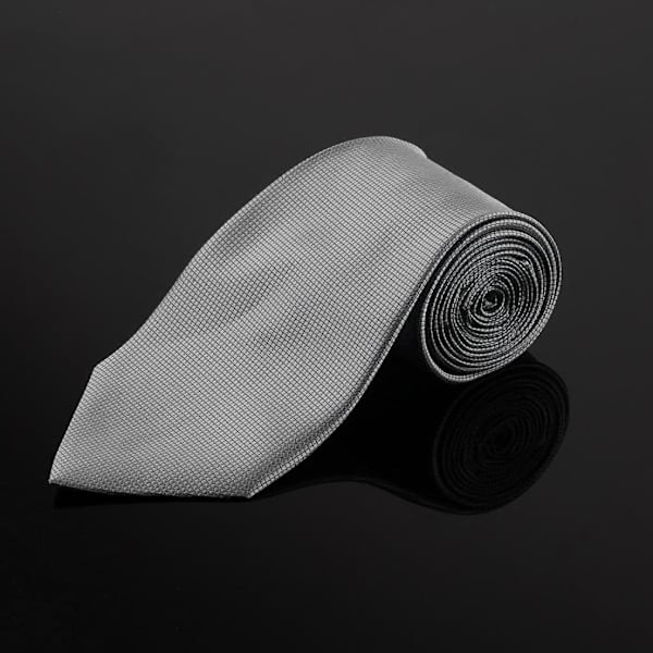 Pukutarvikkeet | Solmio + Nenäliina + Kalvosinnapit - Harmaa Multicolor one size
