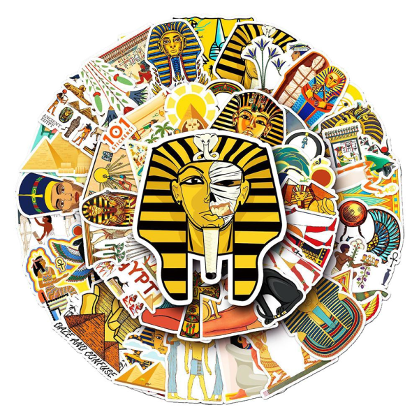 Tarrat - antiikin Egypti - 50 kpl Multicolor