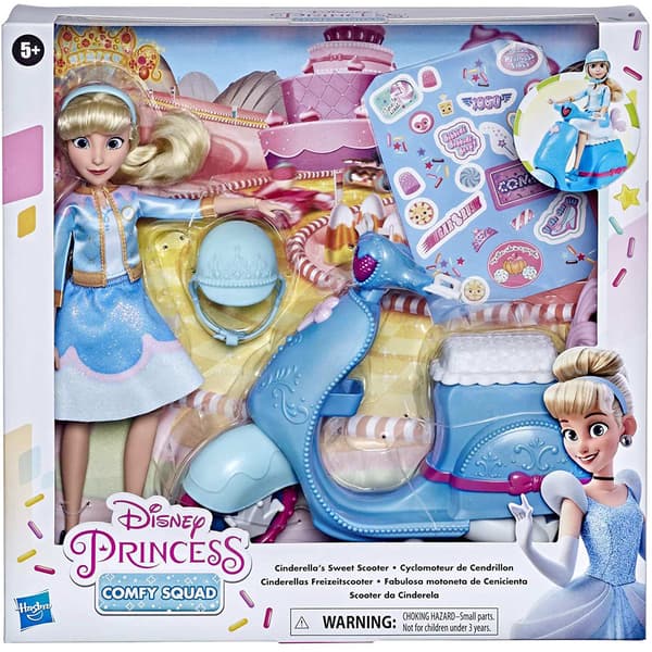 Disney, Legesæt - Cinderellas Scooter Multicolor