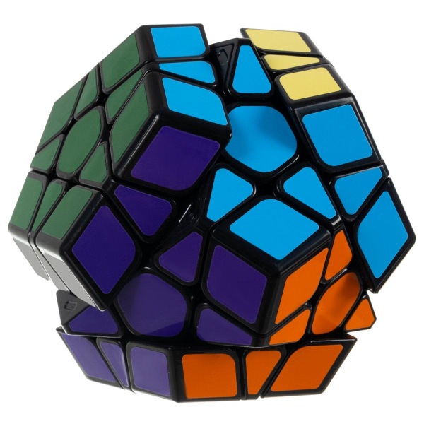 Megaminx - 12-sidigt pussel multifärg