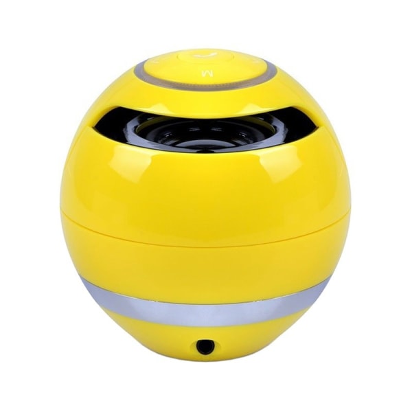 Kannettava Bluetooth minikaiutin ja tyylikäs muotoilu Yellow