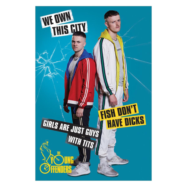 The Young Offenders, Maxi Plakat - Own This City Multicolor