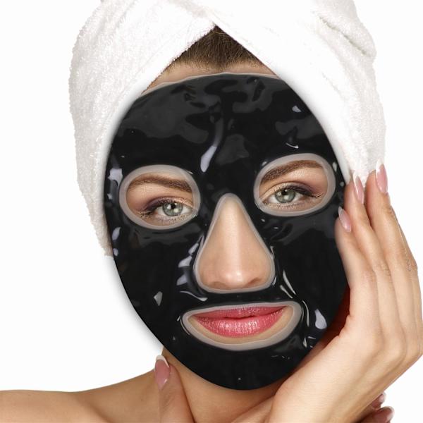 Afslappende gel ansigtsmaske Black