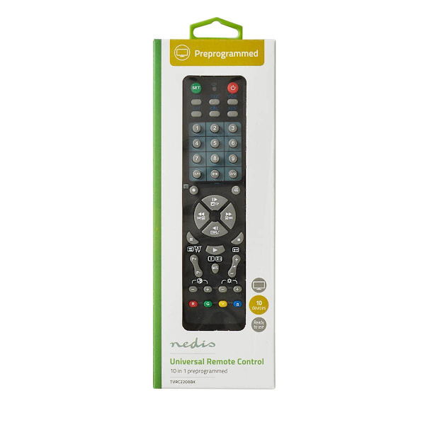 Ersättnings Fjärrkontroll - Universal Svart